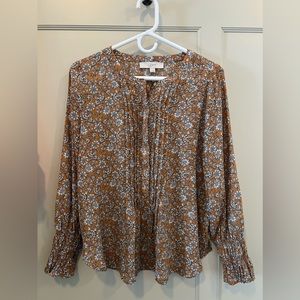 Loft long sleeve blouse